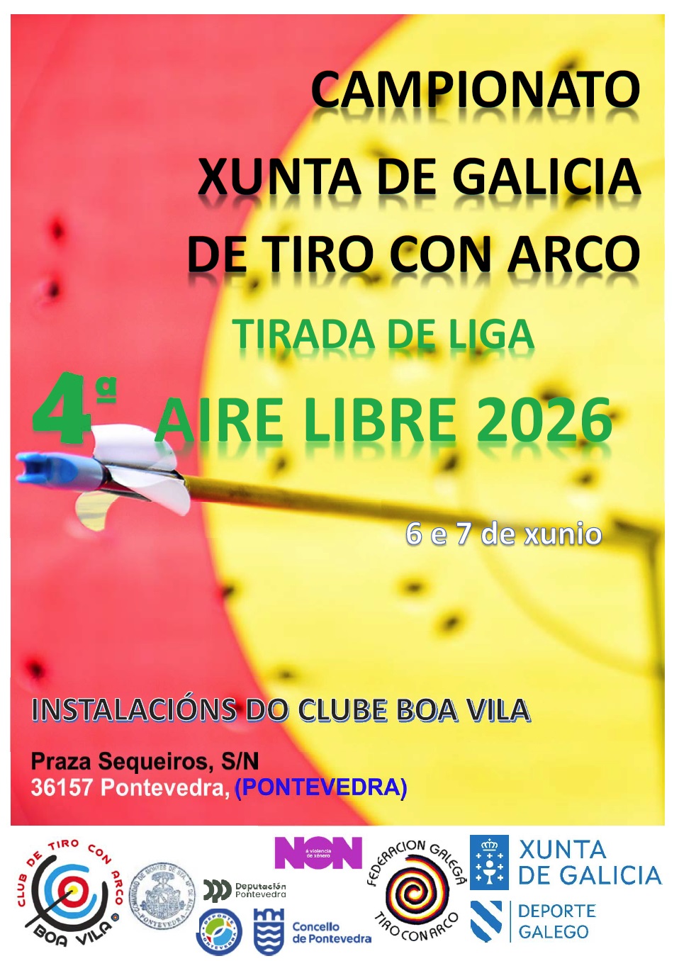 Cartel de Trofeo Federación Aire Libre 25-26 - III Trofeo Costa da Morte