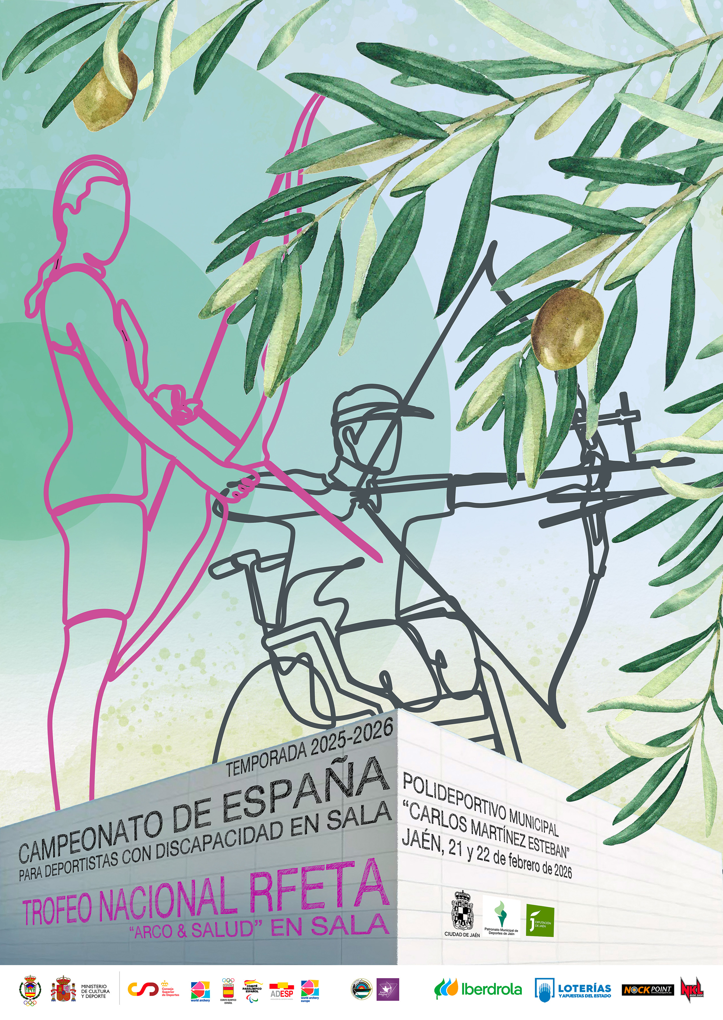 Campeonato de España para Personas con Discapacidad + Trofeo Nacional RFETA Arco y Salud 2025-2026
