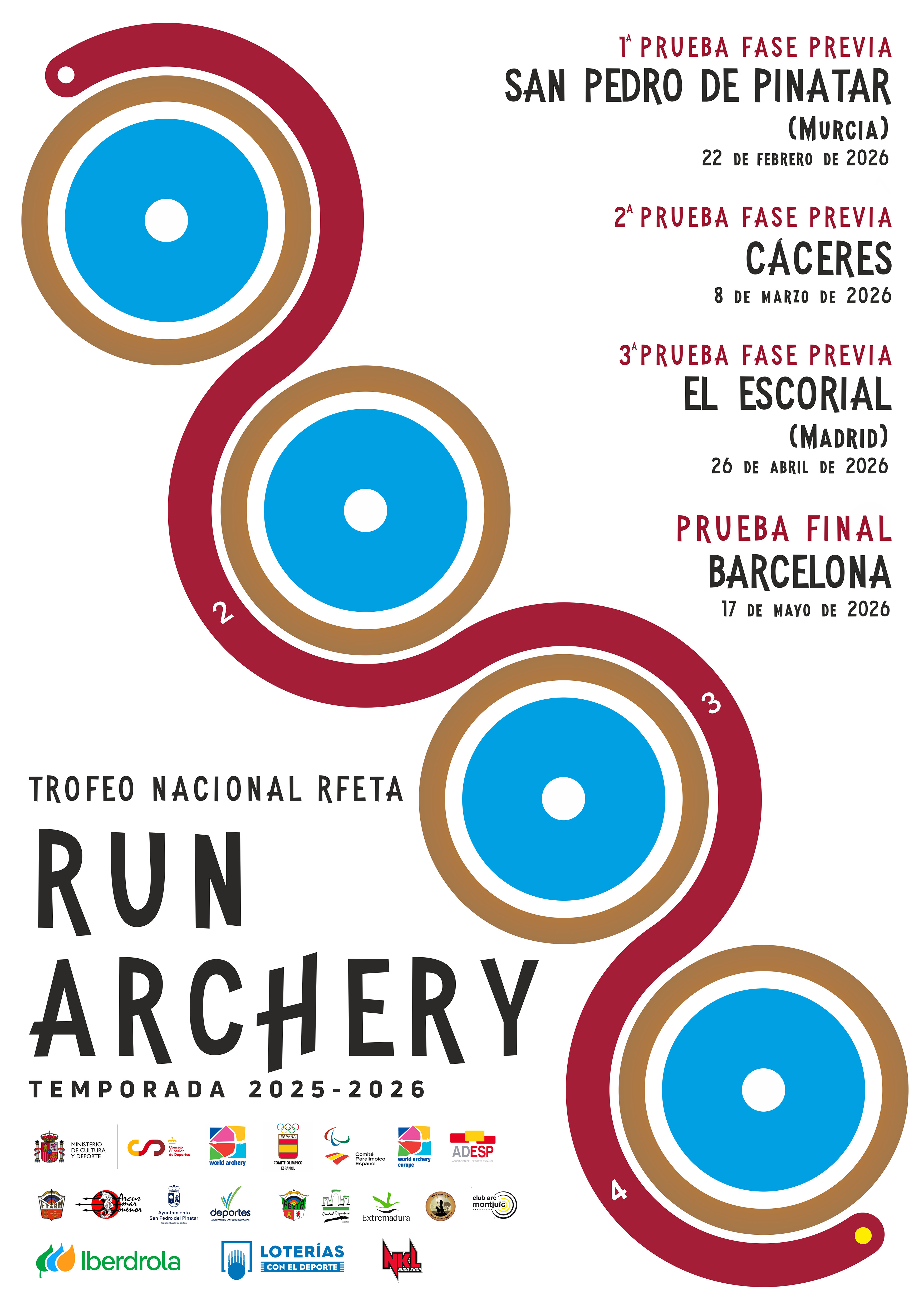 1ª PRUEBA PREVIA - TROFEO RFETA RUN ARCHERY