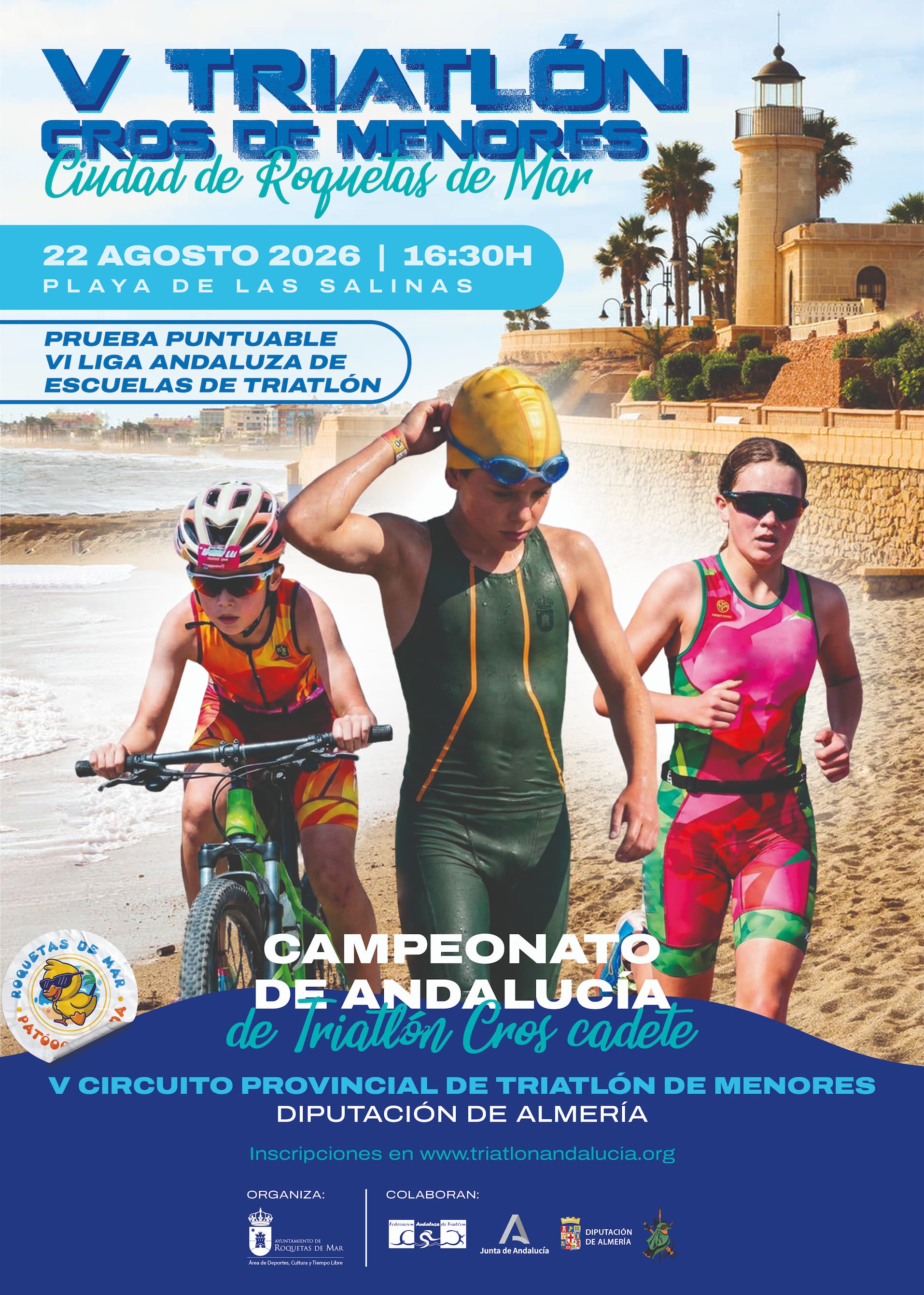 ÁREA DE DEPORTE Y TIEMPO LIBRE DEL AYUNTAMIENTO DE ROQUETAS DE MAR